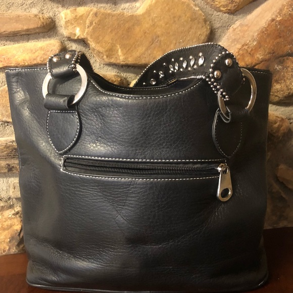 š¤Cross & Rhinestones Pocketbookš¤ - Picture 3 of 6